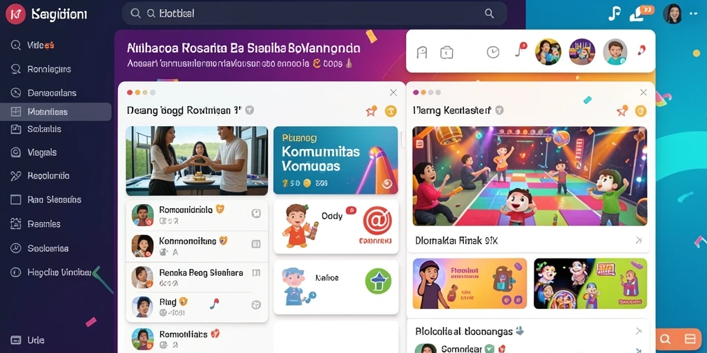Tampilan antarmuka yang menarik dan user-friendly.