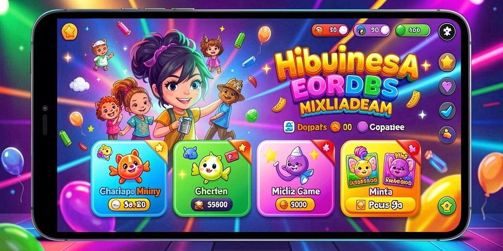 Tampilan utama yang menarik dengan fitur lengkap.