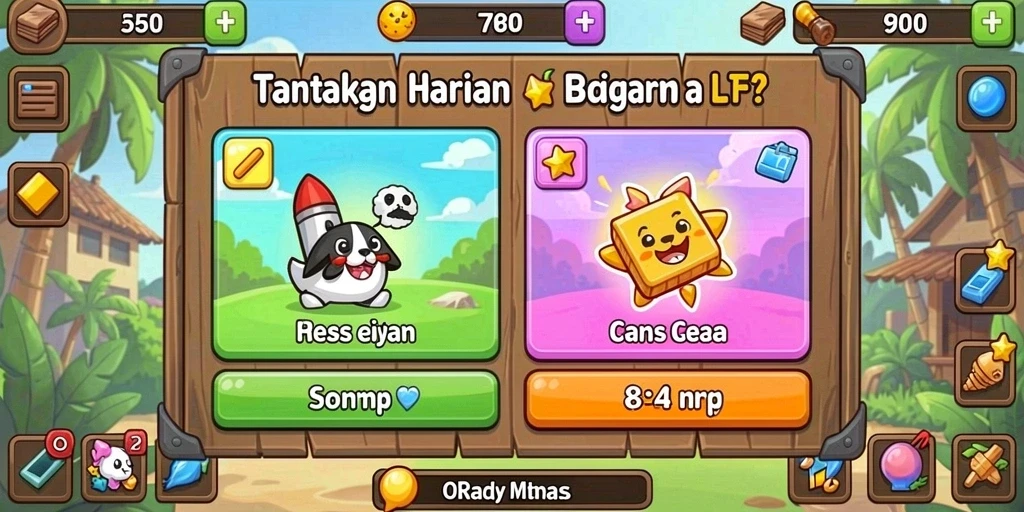 Screenshot A777GAME menampilkan antarmuka pengguna yang menarik.