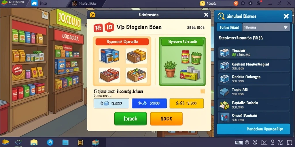 Tampilan grafis yang memukau dalam game.