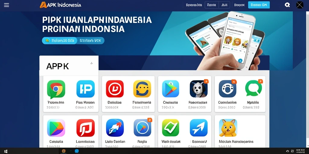 Tampilan antarmuka HOME yang sederhana dan mudah digunakan.