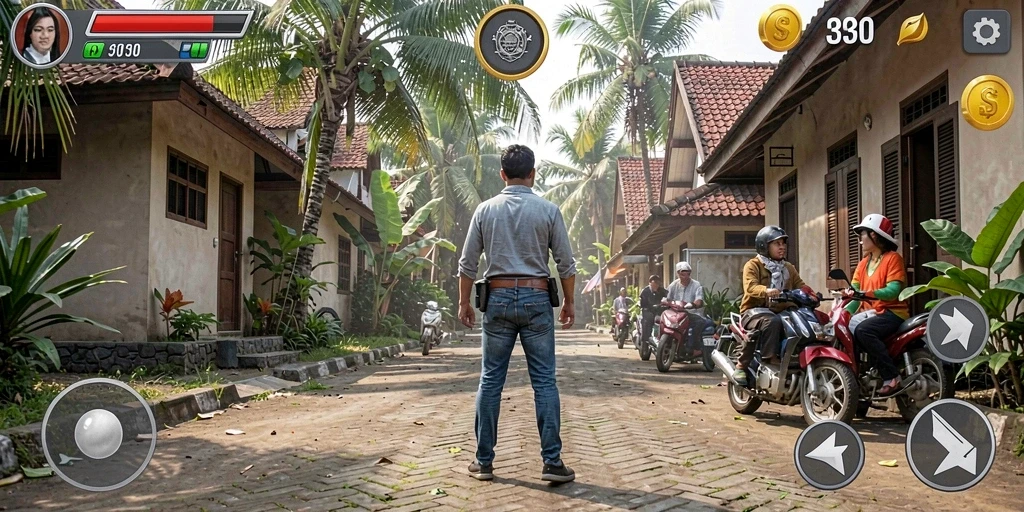Tampilan antarmuka yang modern dan menarik.