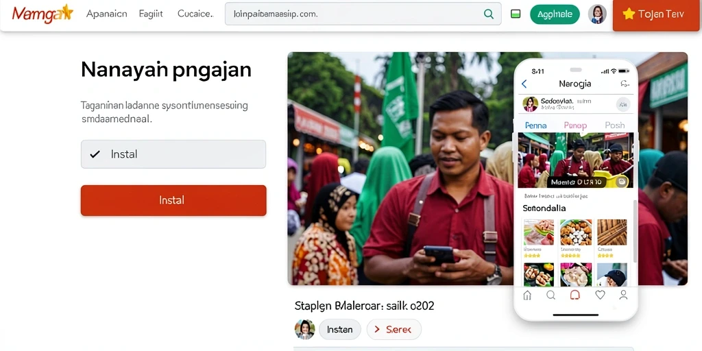 Antarmuka aplikasi yang ramah pengguna.