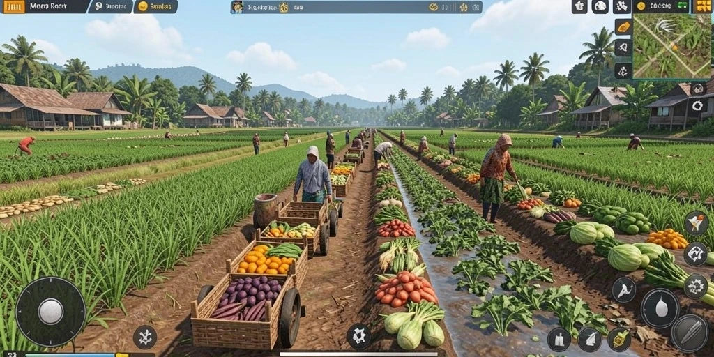 Tampilan utama aplikasi dengan menu yang jelas.