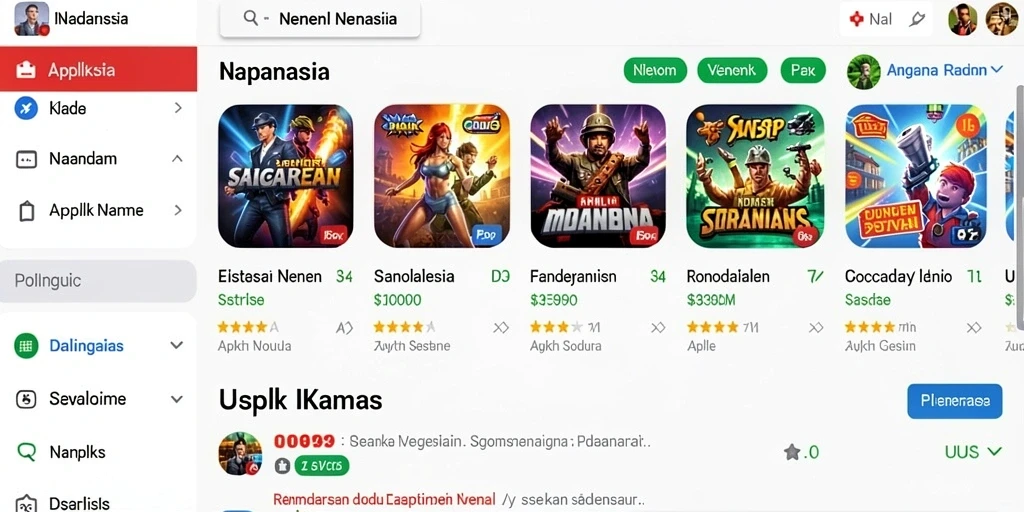 Tampilan antarmuka pengguna yang menarik dan mudah digunakan.