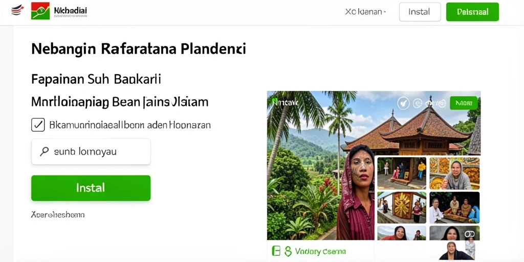 Screenshot menunjukkan antarmuka game yang menarik.