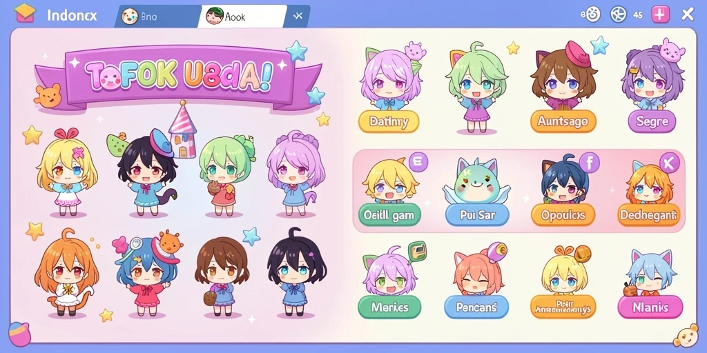 Tampilan antarmuka yang user-friendly dan menarik.