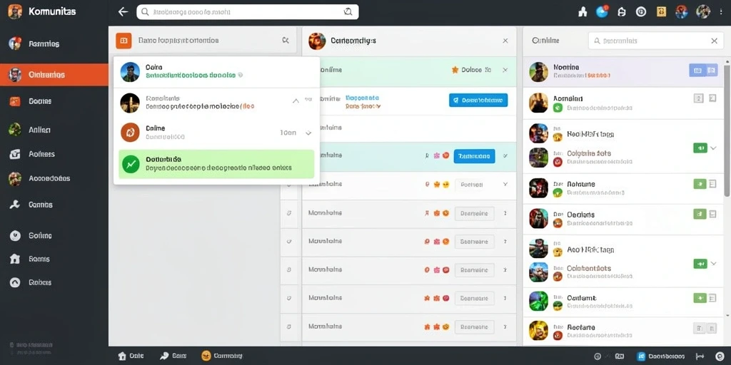 Screenshot menunjukkan aksi mendebarkan dalam permainan.
