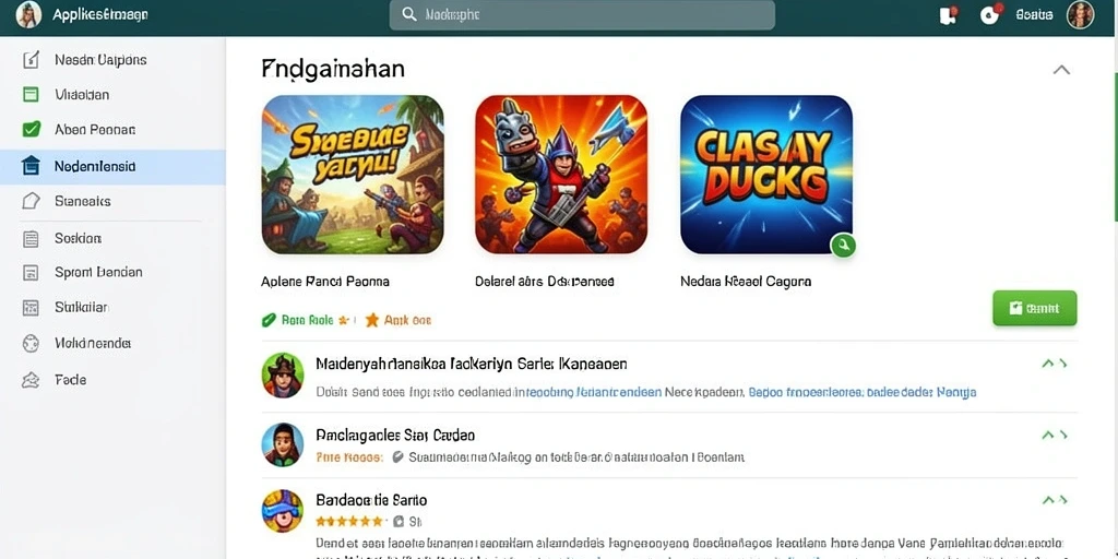 Tampilan antarmuka yang menarik dan modern.