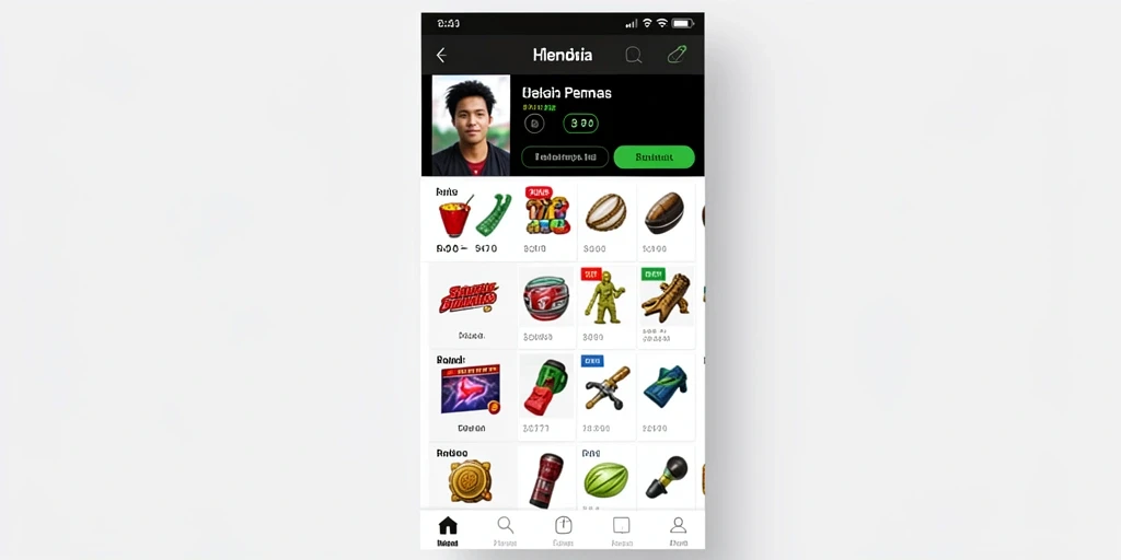 Menampilkan tampilan awal permainan MNDUIT yang menarik.