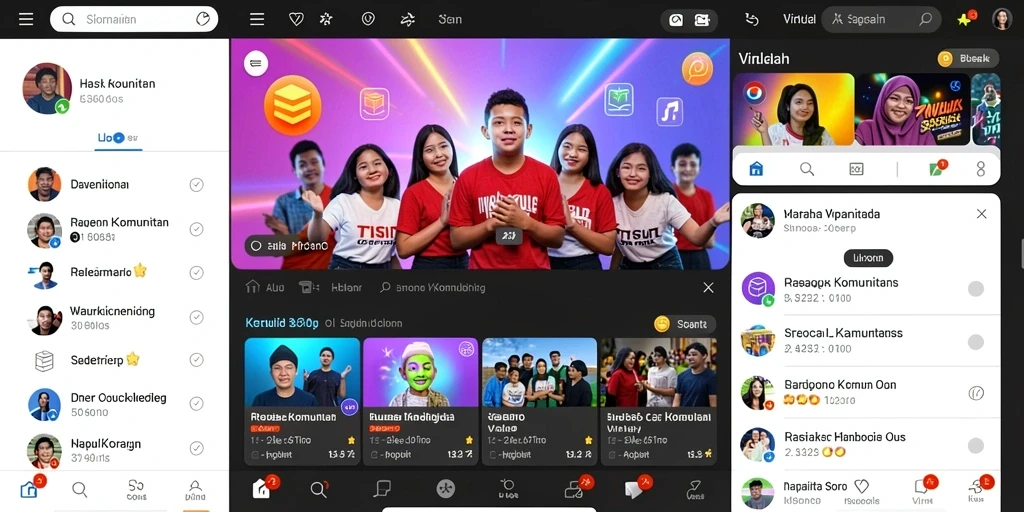 Tampilan antarmuka yang user-friendly dan menarik.