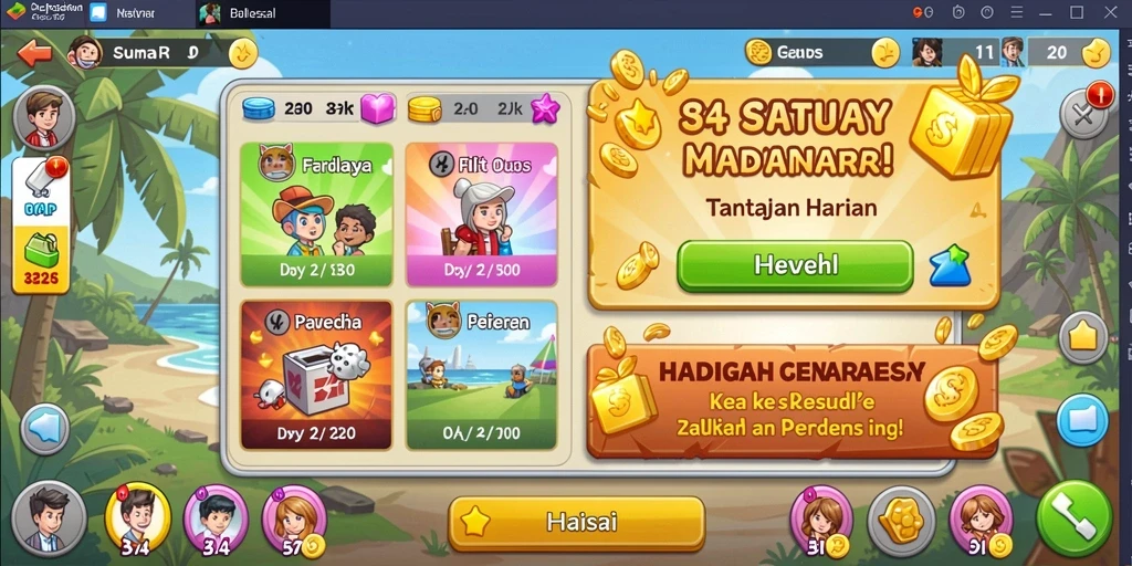Tampilan antarmuka yang user-friendly dan mudah dinavigasi.