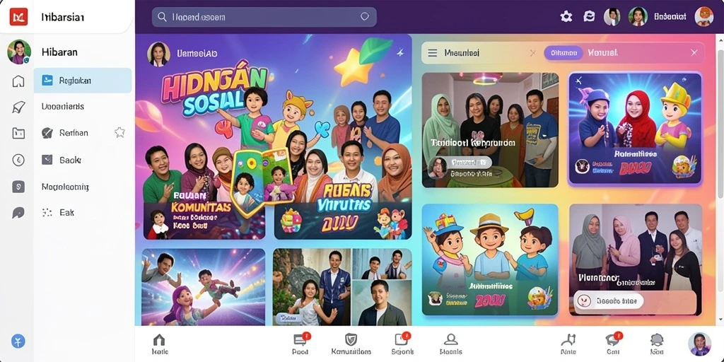 Tampilan antarmuka yang menarik dan mudah digunakan.