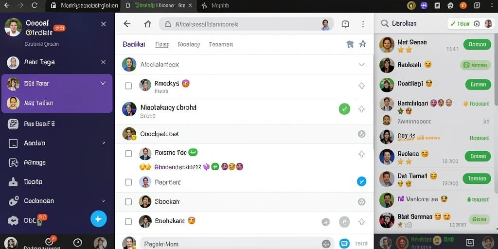 Tampilan awal yang menarik dengan menu yang intuitif.