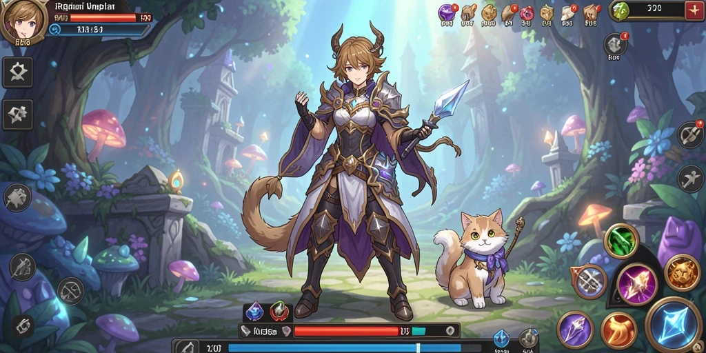 Screenshot menunjukkan permainan slot dengan grafik menarik.