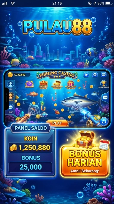Galeri pratinjau visual pulau88 build APK resmi terbaru